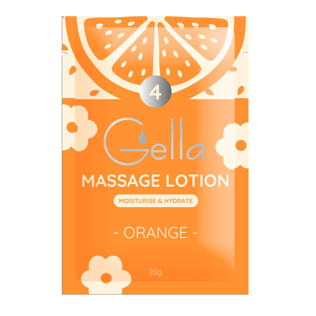 Pedi Kit 4 Steps - Orange 50pc (Carton)