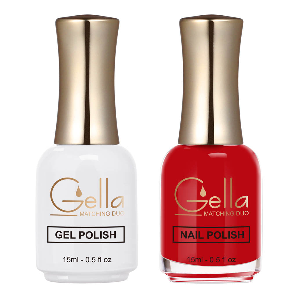 Matching Duo - GN059 Crimson Strawberry Diamond Nail Supplies