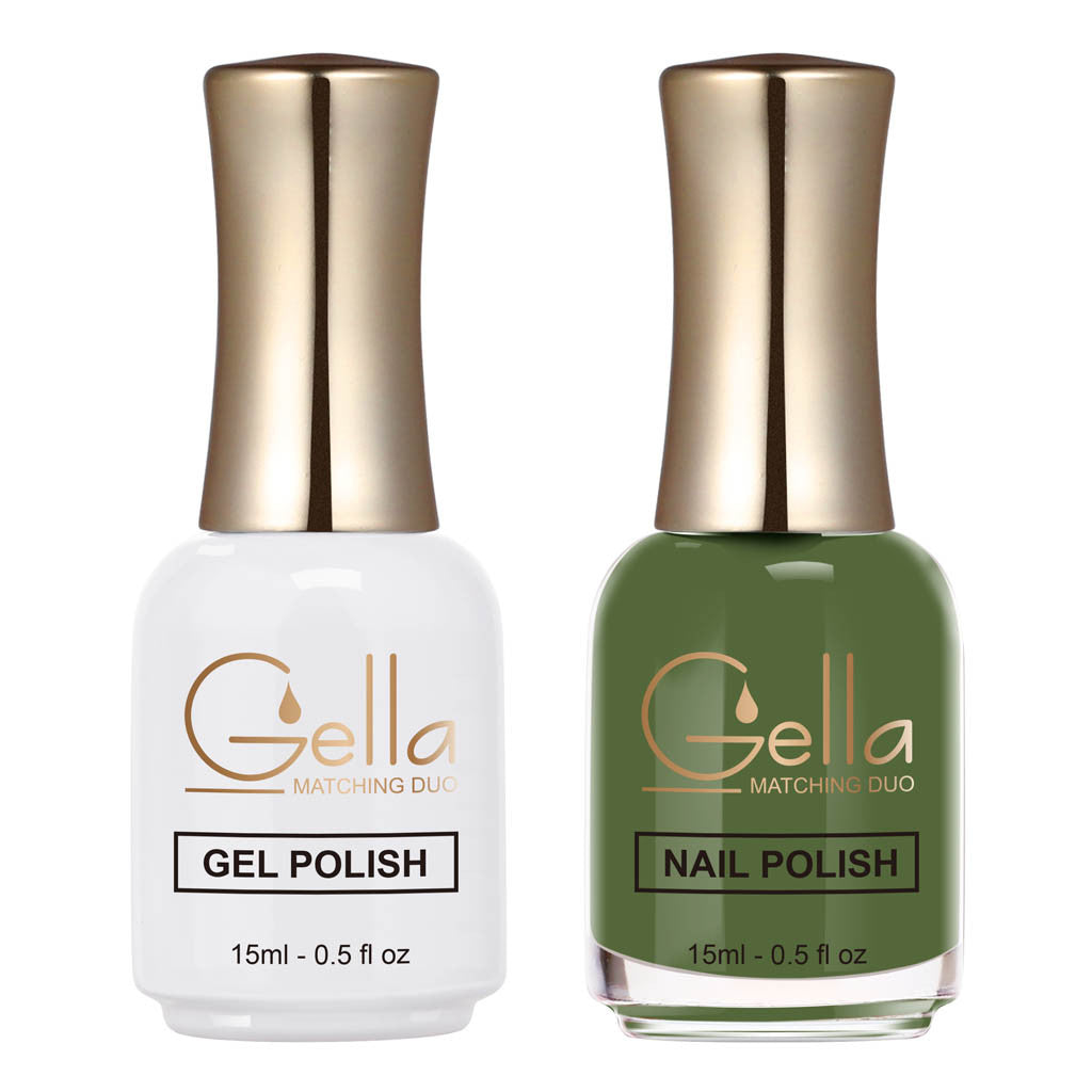 Matching Duo - GN062 Lush Leaf Diamond Nail Supplies