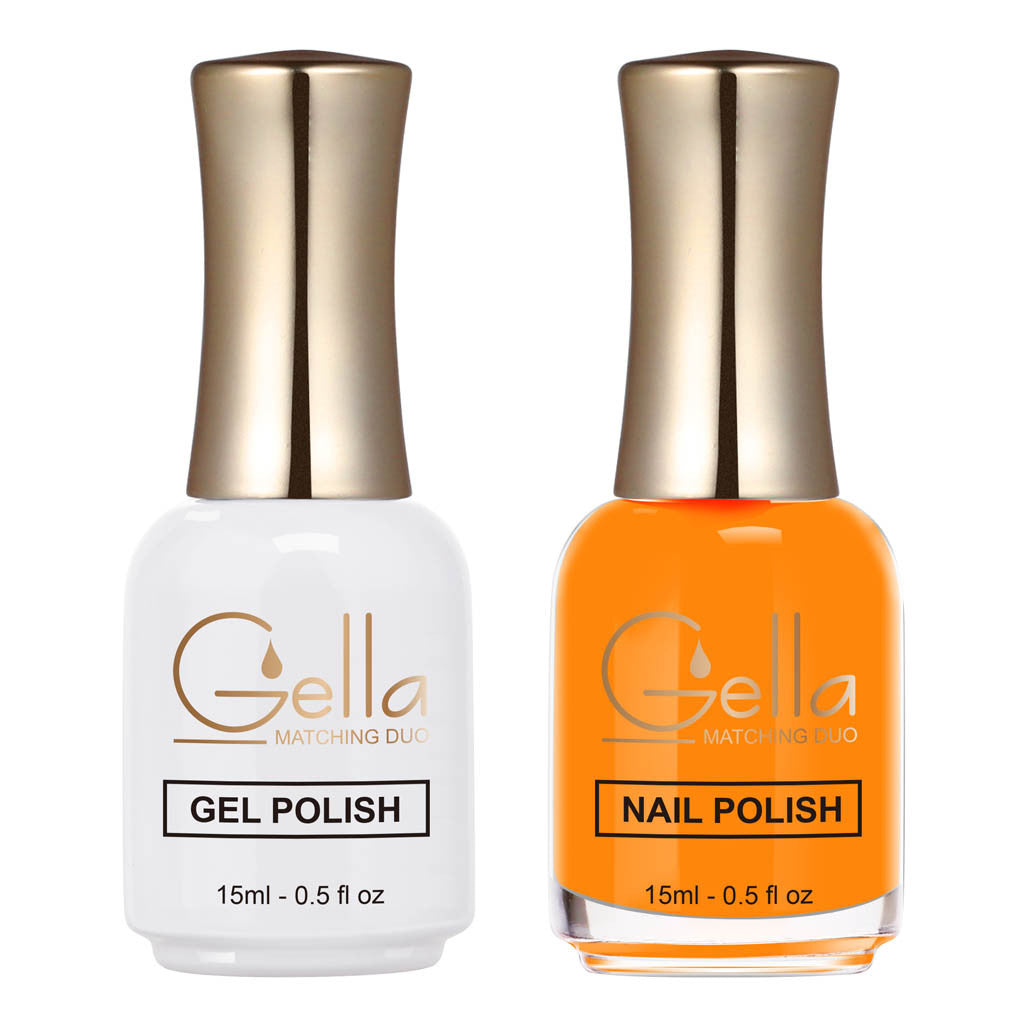 Matching Duo - GN073 Orange Glow Diamond Nail Supplies