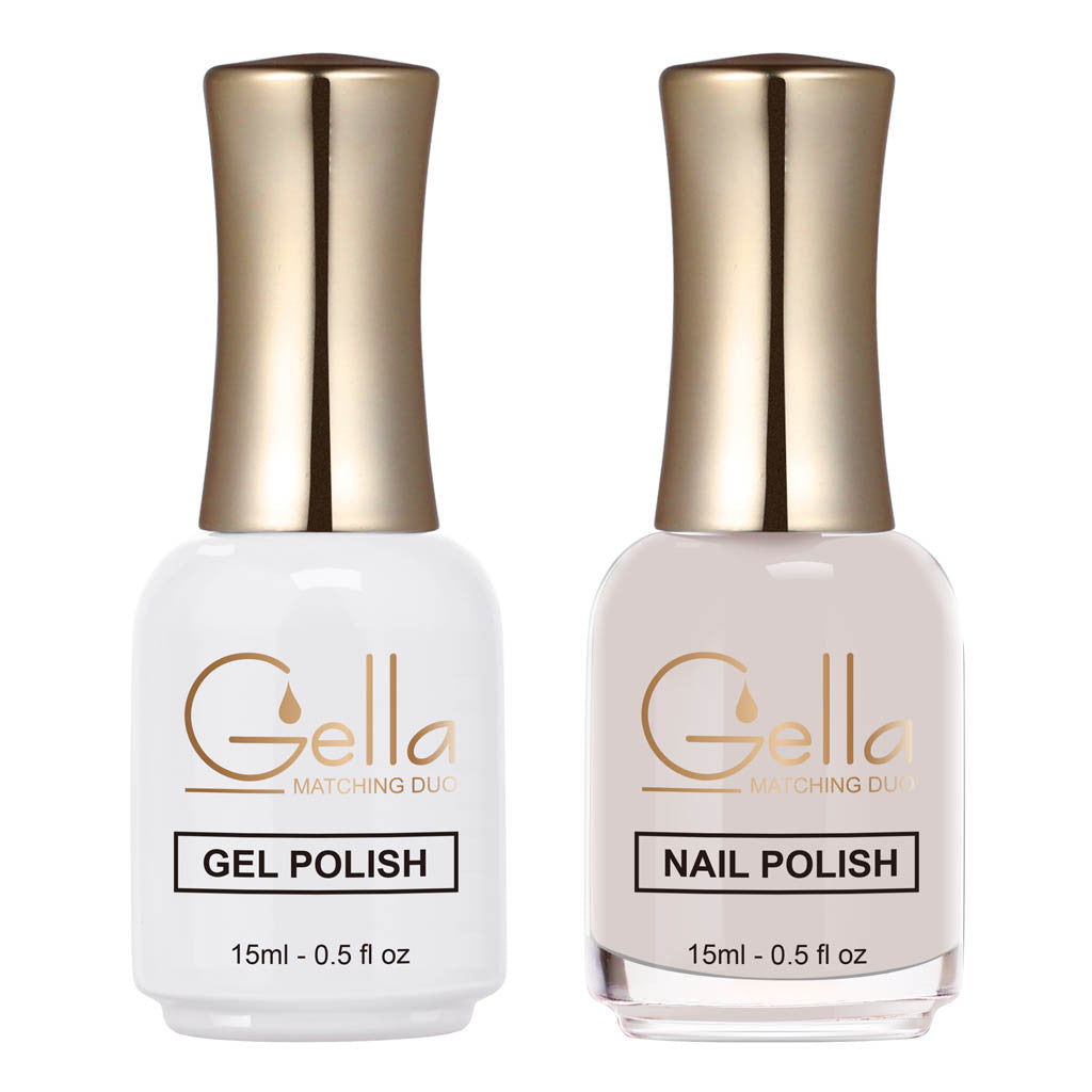 Matching Duo - GN082 Shell Grey Diamond Nail Supplies