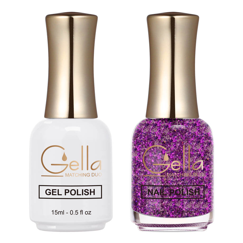 Matching Duo - GN124 Purple Rain Diamond Nail Supplies