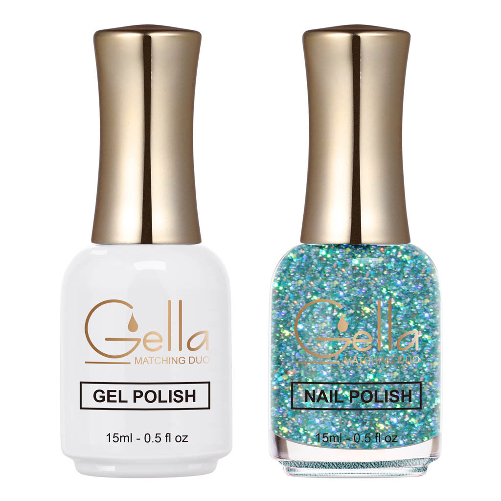 Matching Duo - GN132 Lucky Clover Diamond Nail Supplies