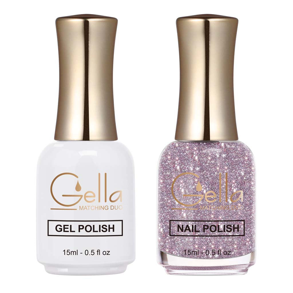 Reflective Matching Duo - GN154 Rose Gold Diamond Nail Supplies