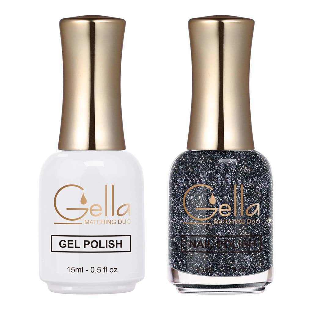 Reflective Matching Duo - GN161 Galaxy Black Diamond Nail Supplies