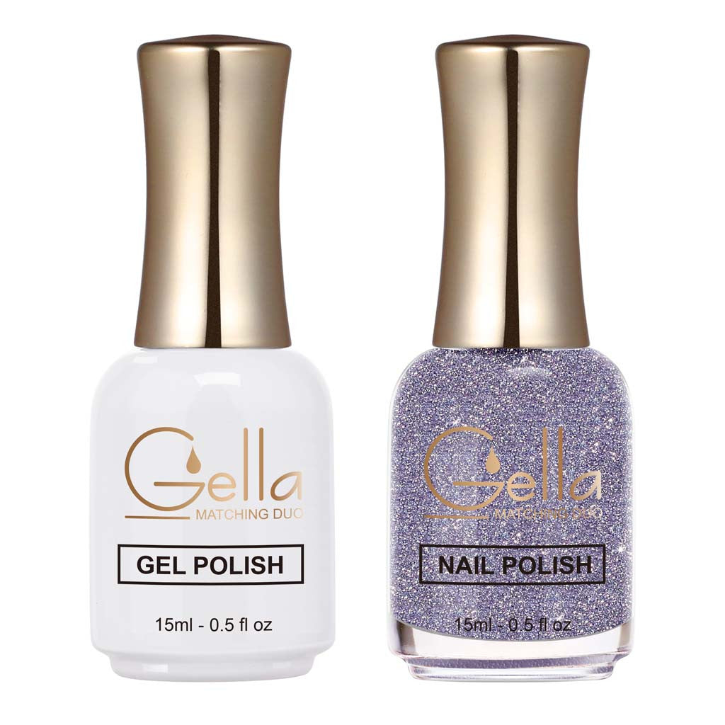 Reflective Matching Duo - GN173 Gun Metal Diamond Nail Supplies