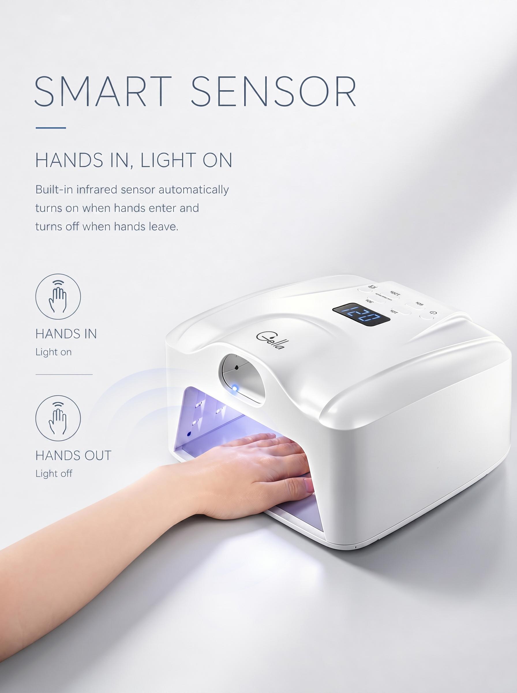 Nail Lamp - Dual Zone White