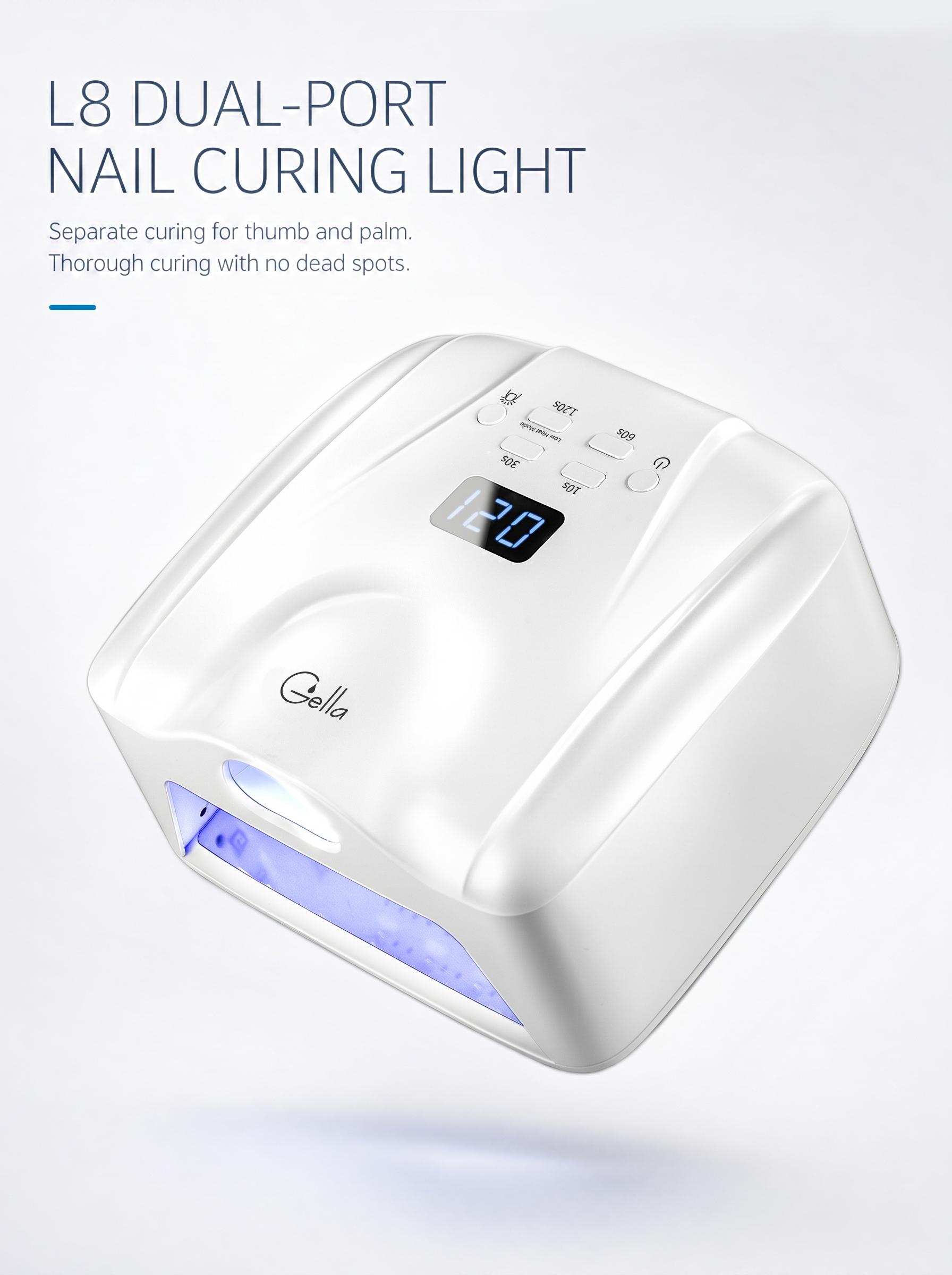 Nail Lamp - Dual Zone White
