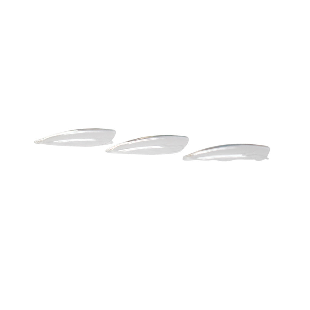Gella Full Tips Almond Medium Clear 1-9 504pc Diamond Nail Supplies