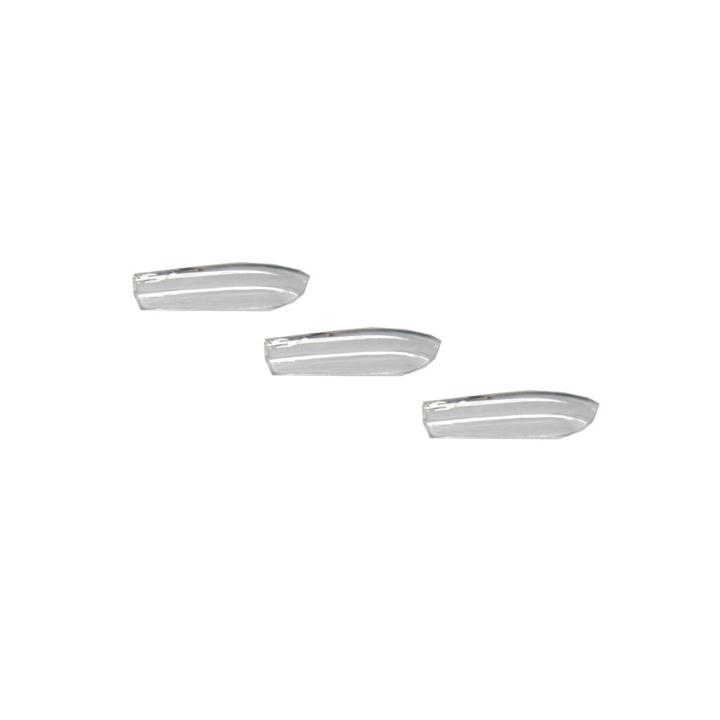 Gella Full Tips Square Medium Clear 1-9 504pc Diamond Nail Supplies