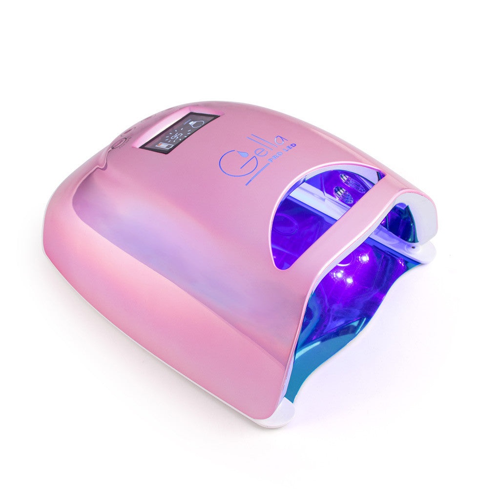 Gella Pro LED Cordless Lamp 48W Pearl Pink Diamond Nail Supplies