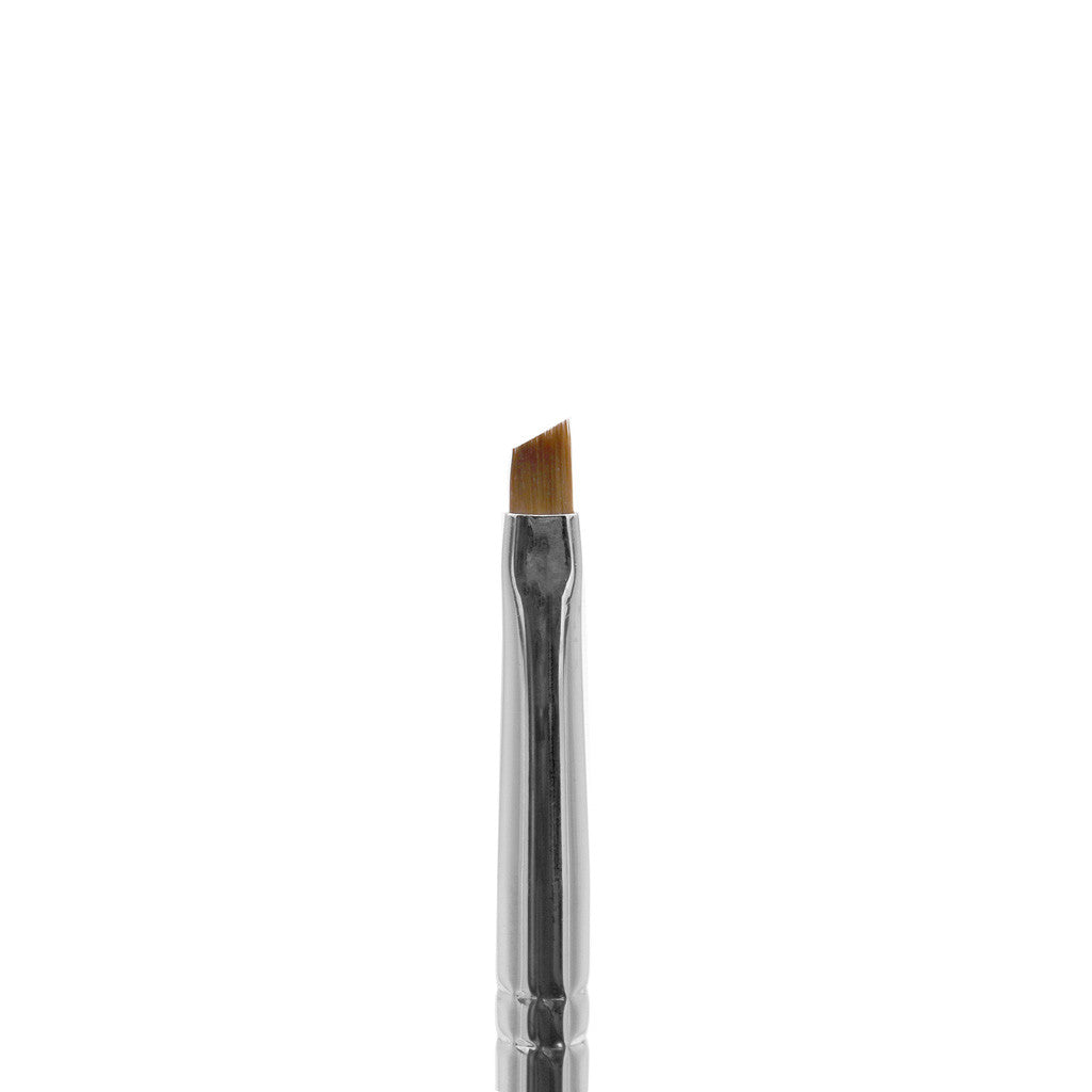 Pink Wooden Brush Nylon Bristles - Gel Slant #2 Diamond Nail Supplies