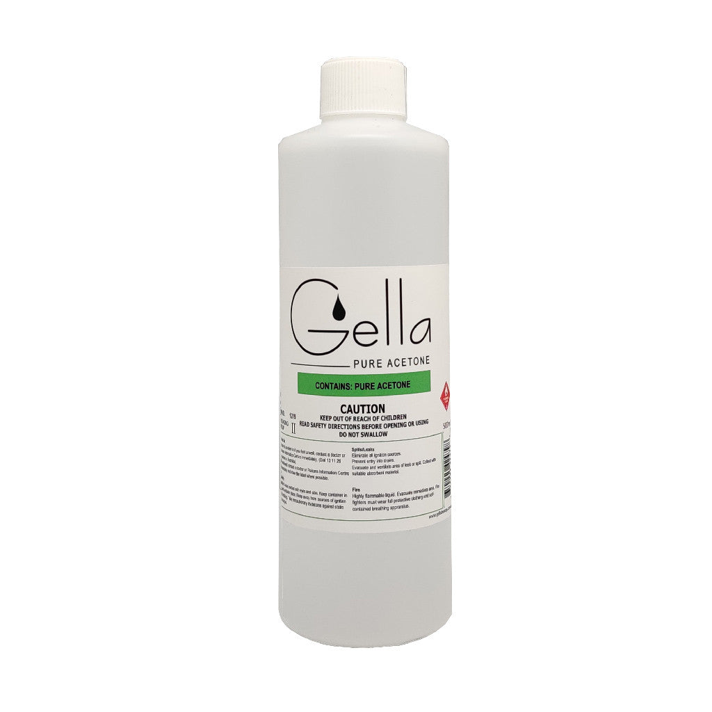 Gella Pure Acetone 500ml Diamond Nail Supplies