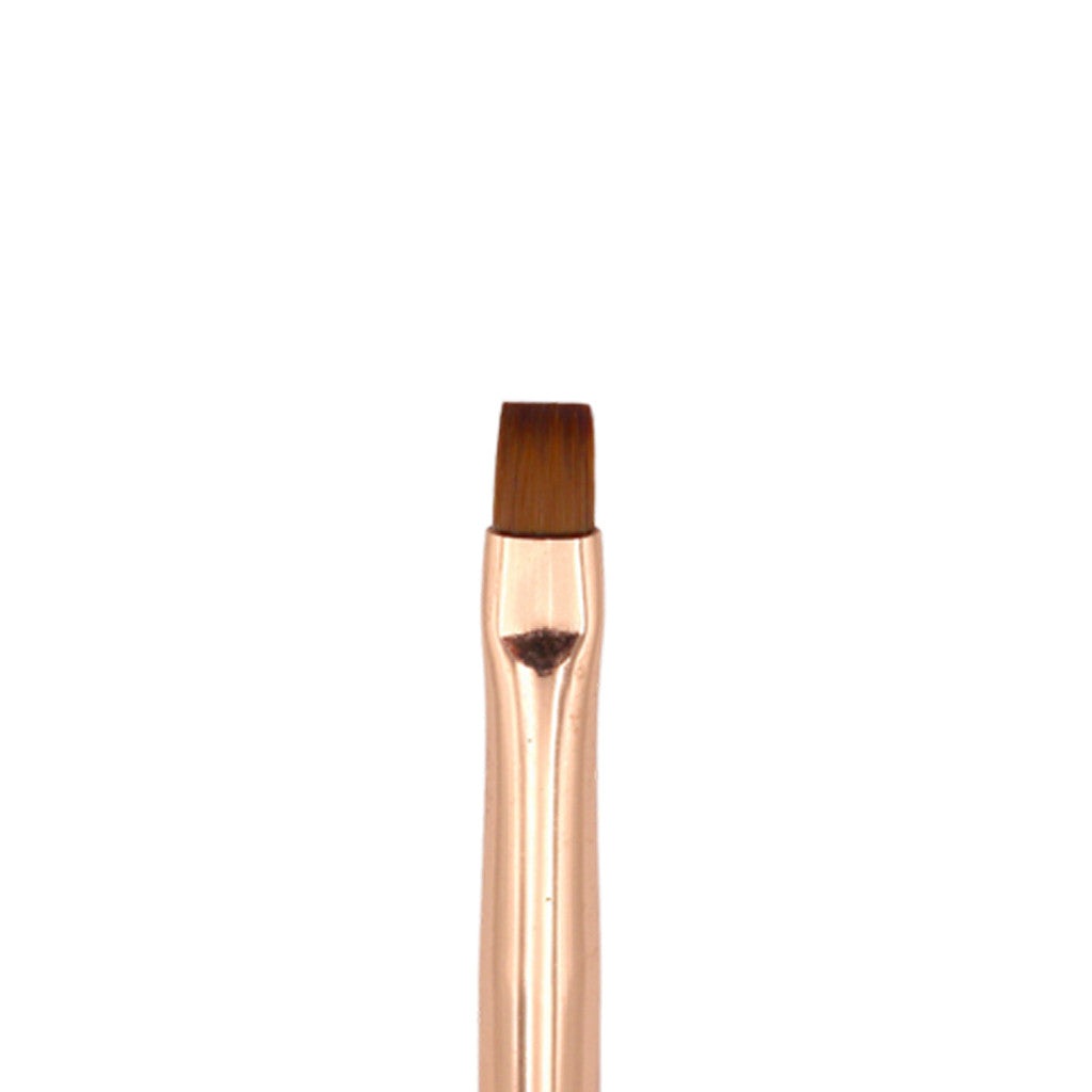 Rose Gold Crystal Flat Brush Diamond Nail Supplies