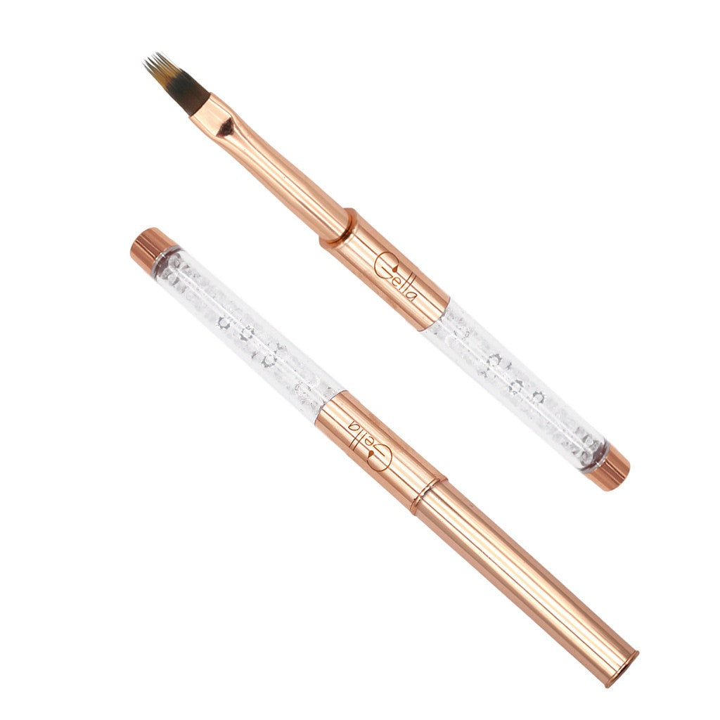 Rose Gold Crystal Ombre Brush Diamond Nail Supplies