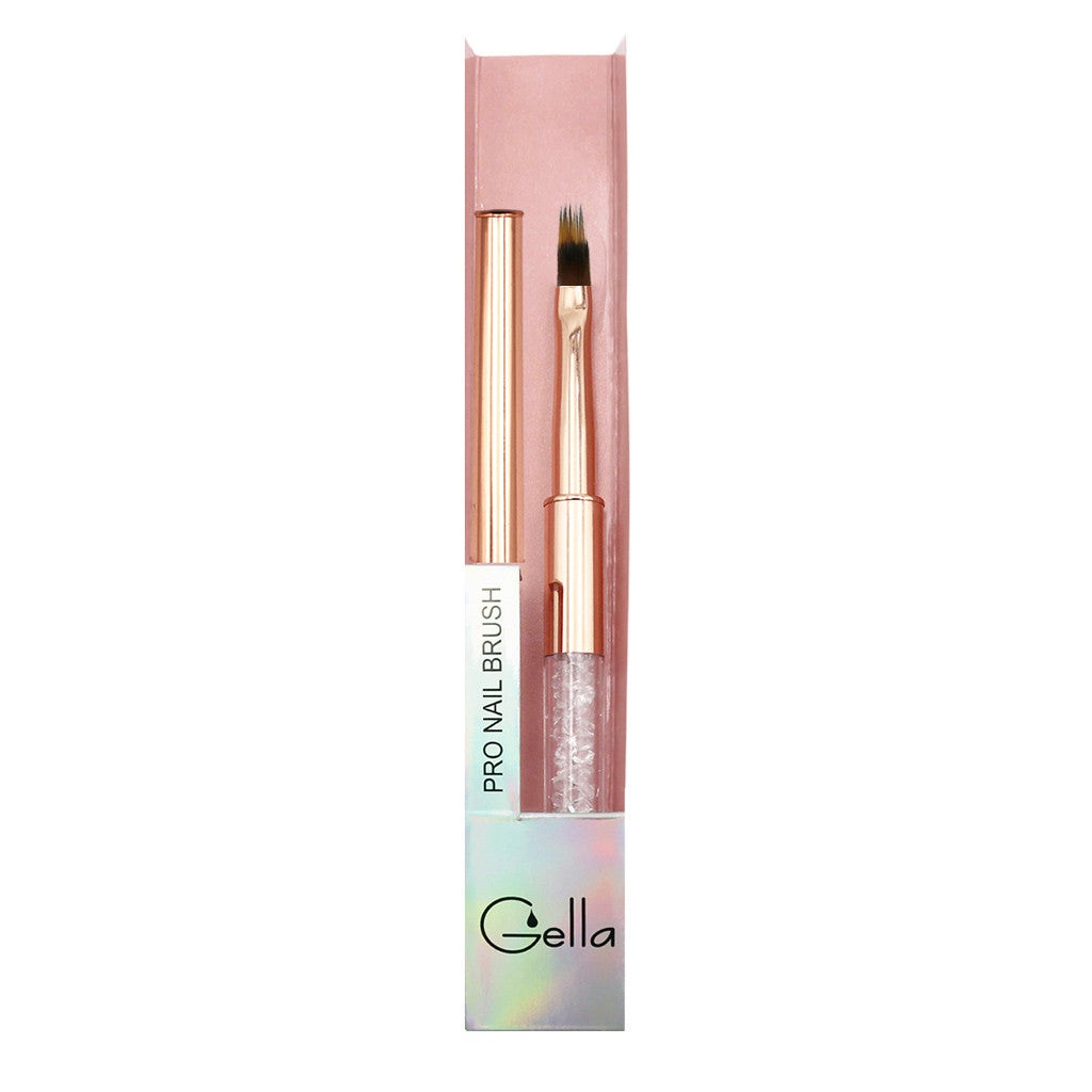 Rose Gold Crystal Ombre Brush Diamond Nail Supplies