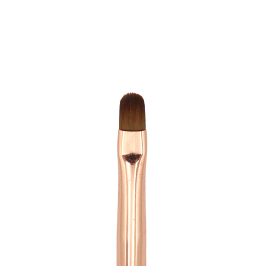 Rose Gold Crystal Oval Brush Diamond Nail Supplies