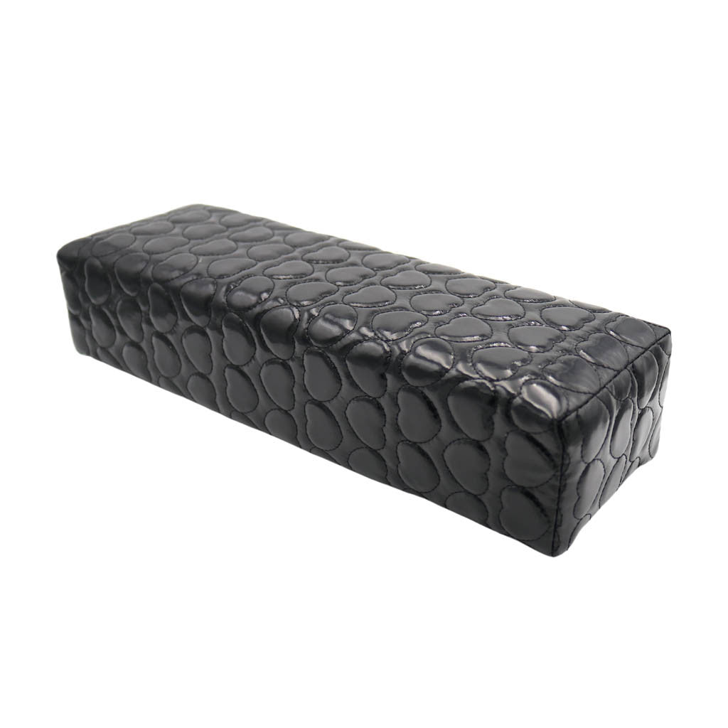 Hand Rest Pillow Heart Design Black Diamond Nail Supplies