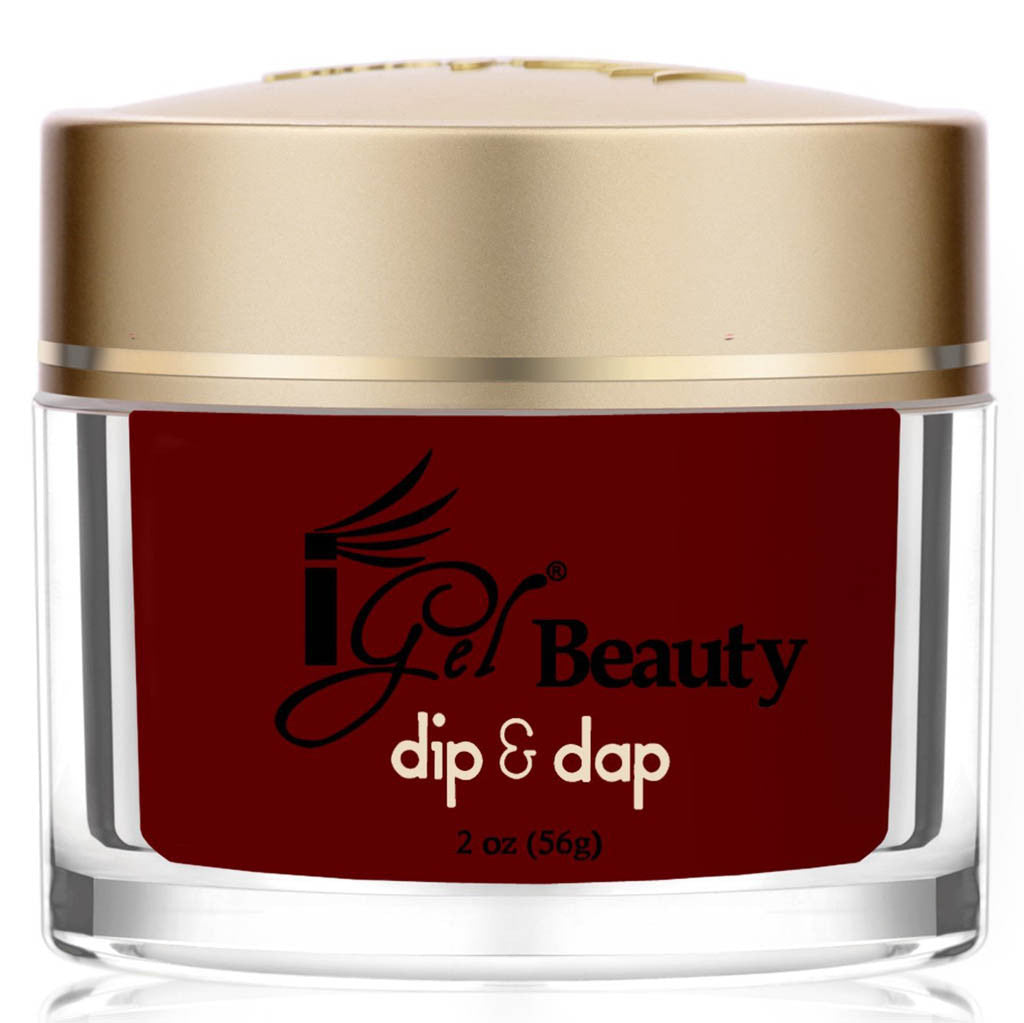 Dip & Dap - DD034 Dark Crimson Diamond Nail Supplies