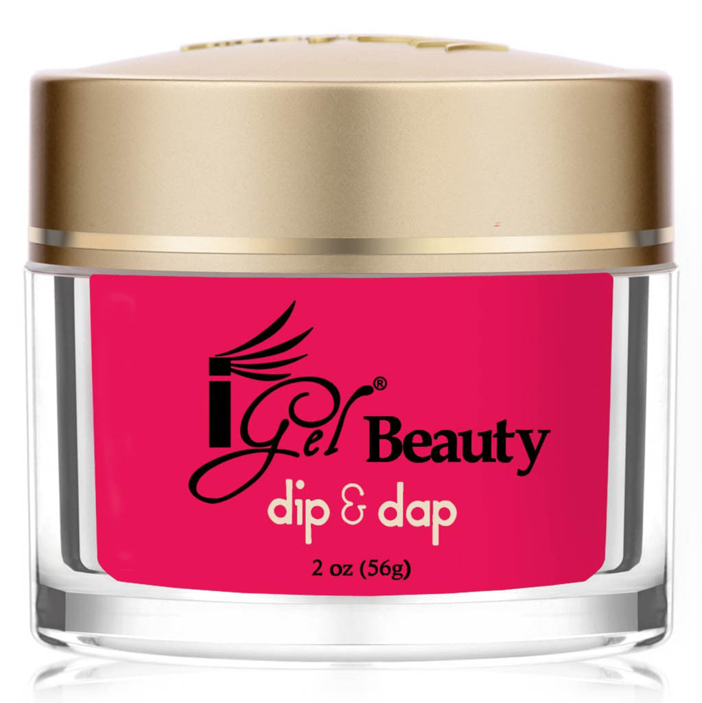 Dip & Dap - DD064 Shocking Pink Diamond Nail Supplies