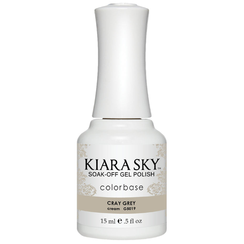 Gel Polish - G5019 Cray Grey Diamond Nail Supplies