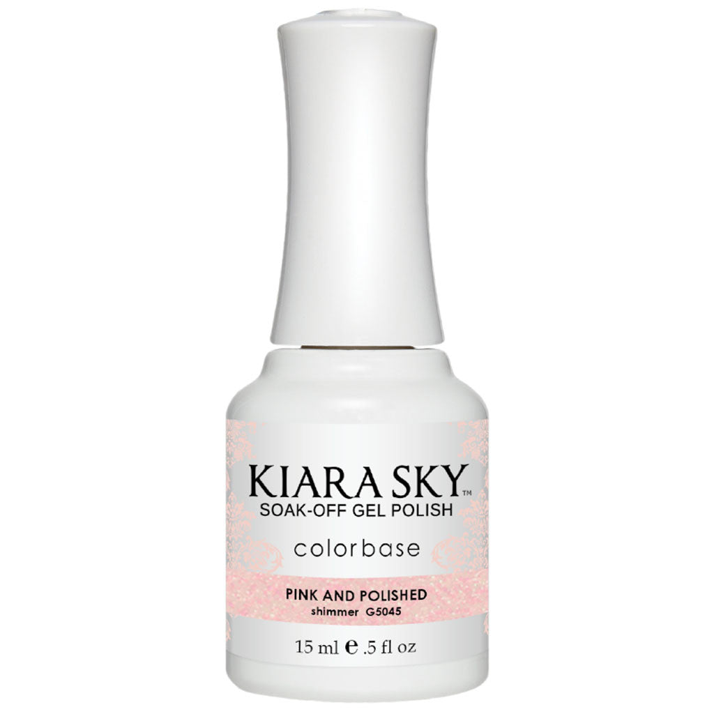 Gel Polish - G5045 Pink And Polished Diamond Nail Supplies