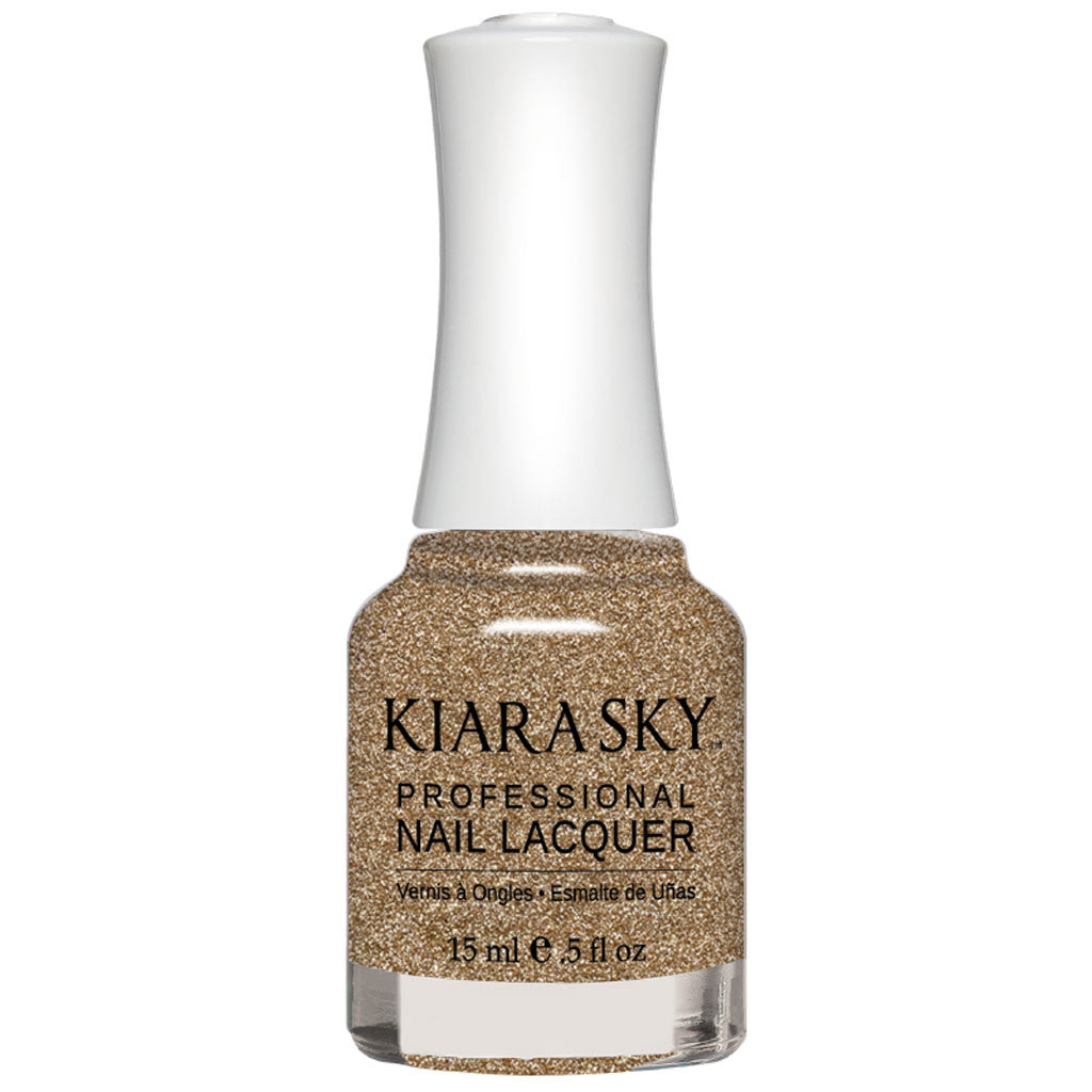 Nail Lacquer - N5017 Dripping In Gold Diamond Nail Supplies