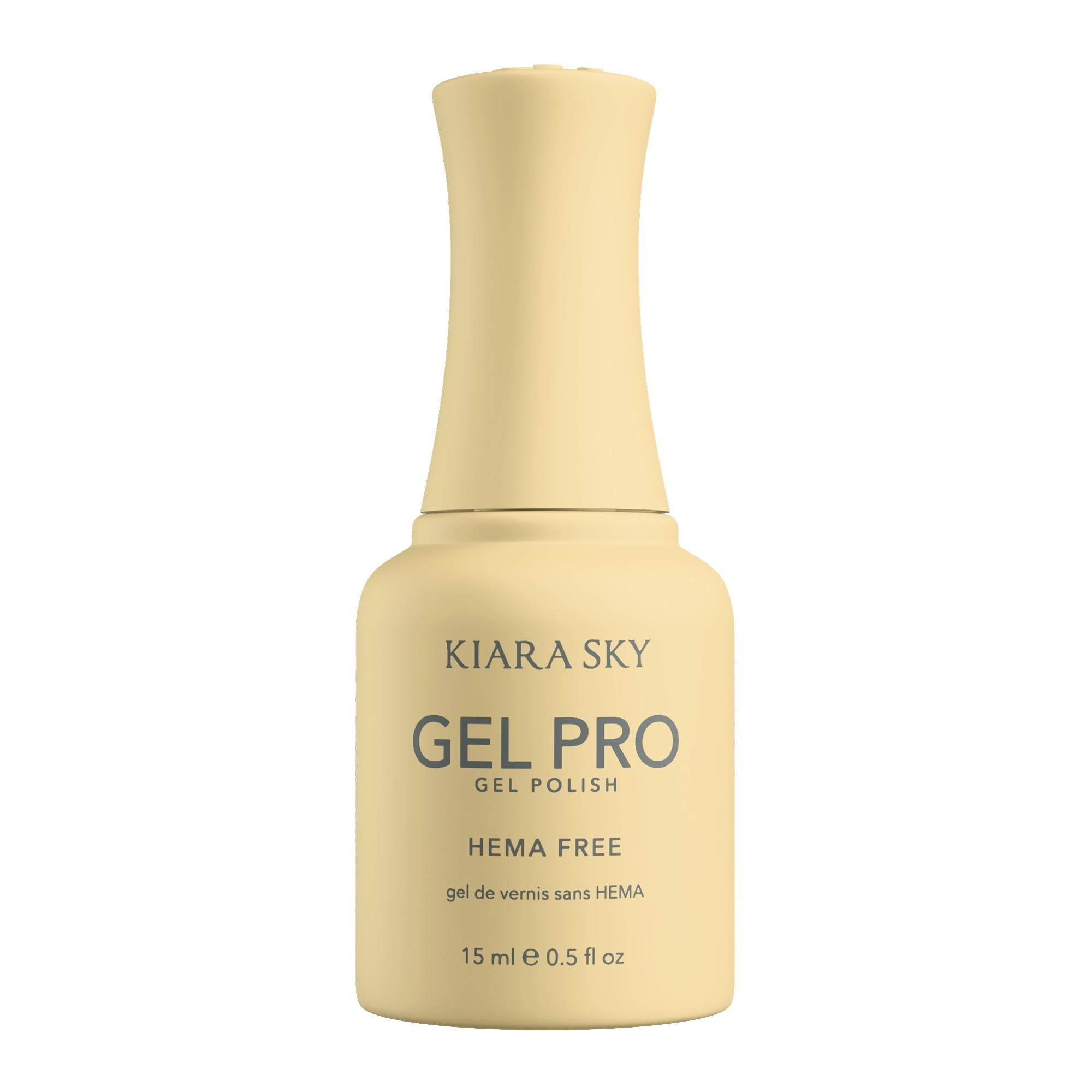 Kiara Sky Gel Pro Gel Polish Lemon Creme HFG152. HEMA-free gel polish, 15 ml (0.5 fl oz), featured as a product for the Spring 2026 collection.