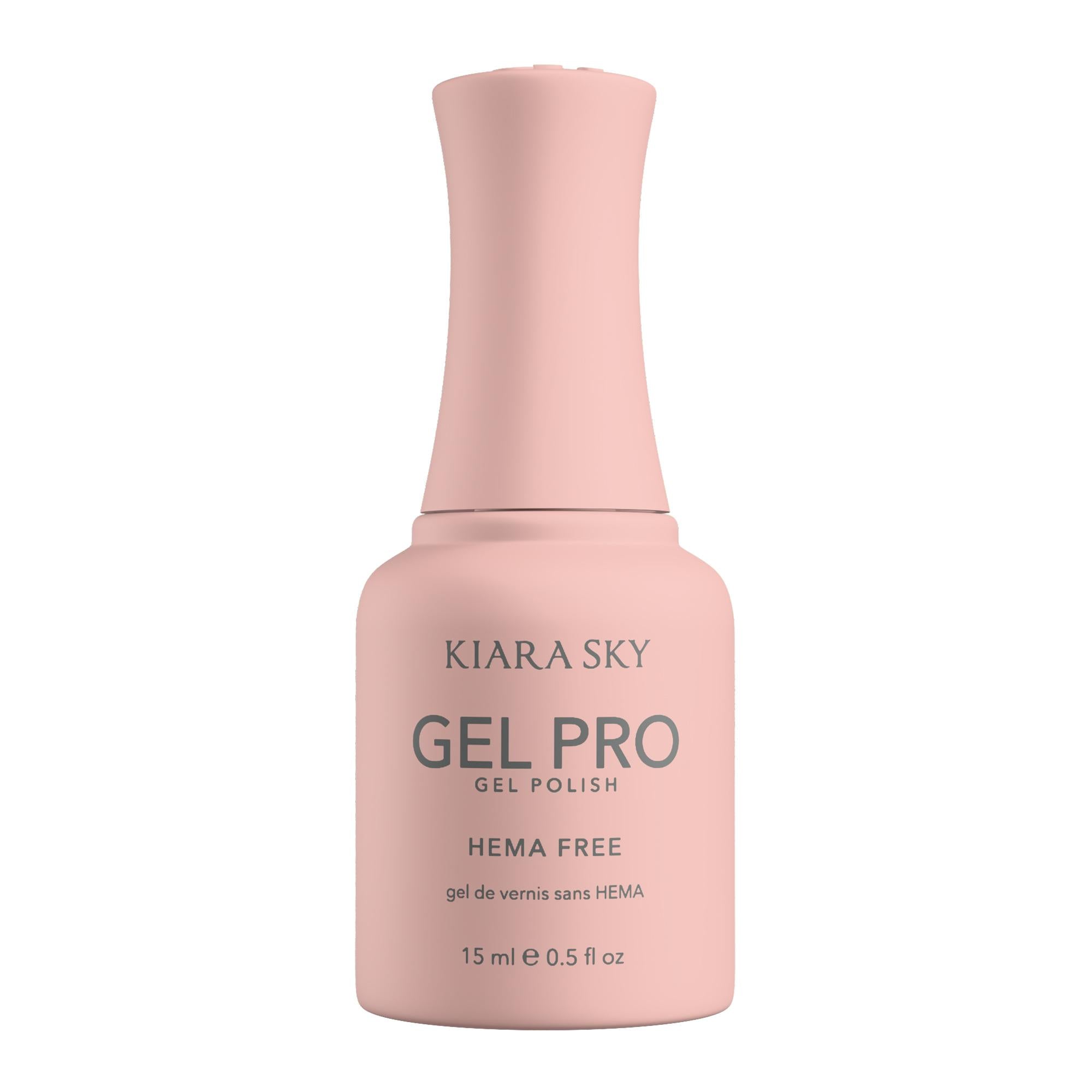 Kiara Sky Gel Pro Gel Polish Soft Press HFG158. HEMA-free gel polish, 15 ml (0.5 fl oz), featured as a product for the Spring 2026 collection.