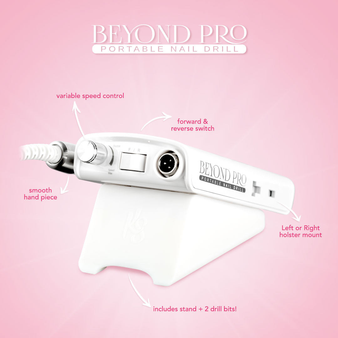 Beyond PRO Portable Drill White Nail Drill