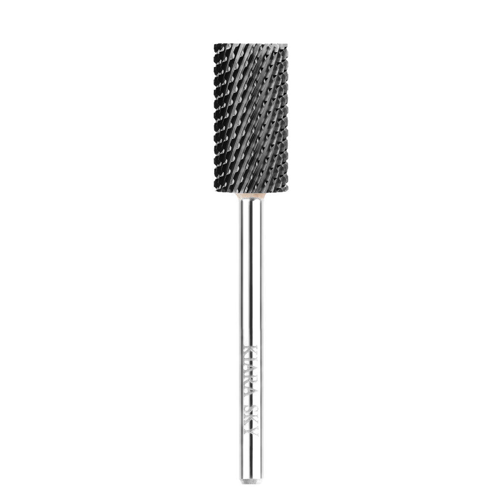 Drill Bit Large Barrel Coarse Black 3/32" Diamond Nail Supplies