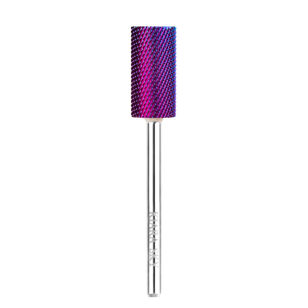 Drill Bit Large Barrel Fine Purple 3/32" Diamond Nail Supplies