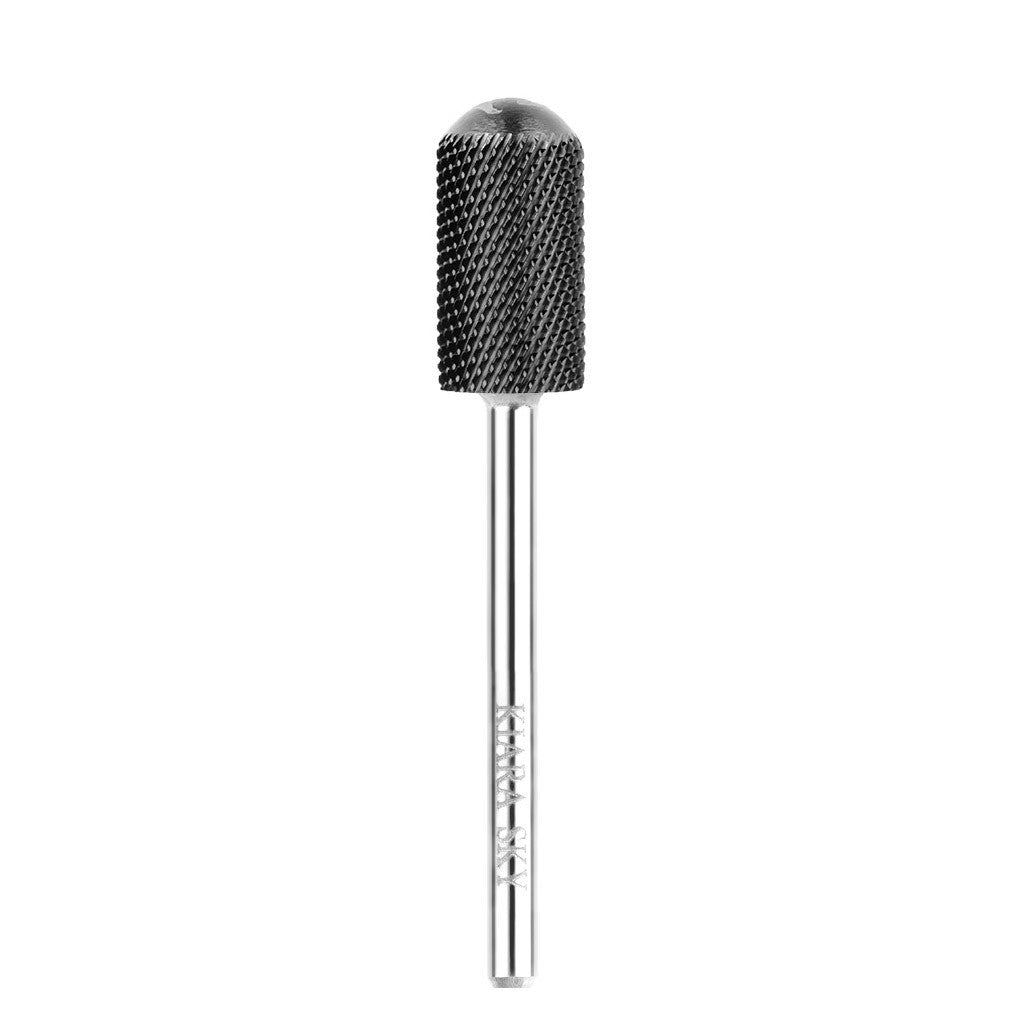 Drill Bit Large Smooth Top Fine Black 3/32" Diamond Nail Supplies