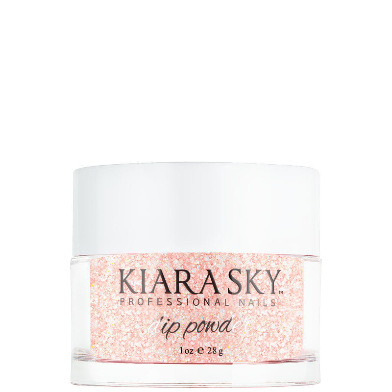 Dip Powder - D496 Pinking Of Sparkle Diamond Nail Supplies