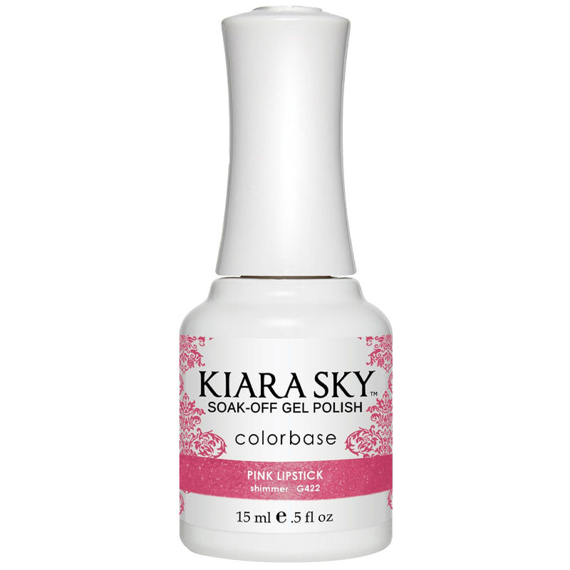 Gel Polish - G422 Pink Lipstick Diamond Nail Supplies