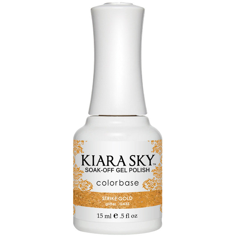 Gel Polish - G433 Strike Gold Diamond Nail Supplies