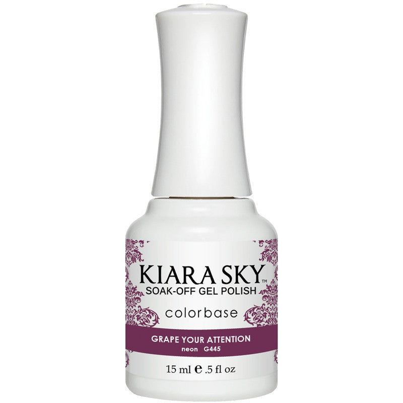 Gel Polish - G445 Grape Your Attention Diamond Nail Supplies