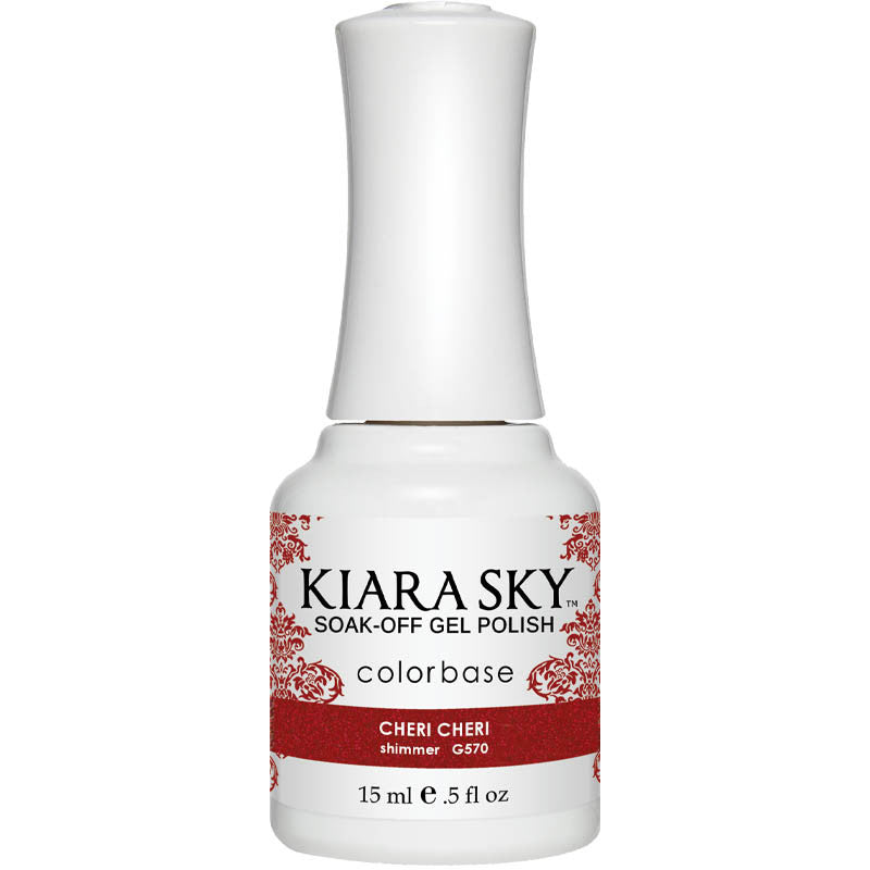 Gel Polish - G570 Cheri Cheri Diamond Nail Supplies