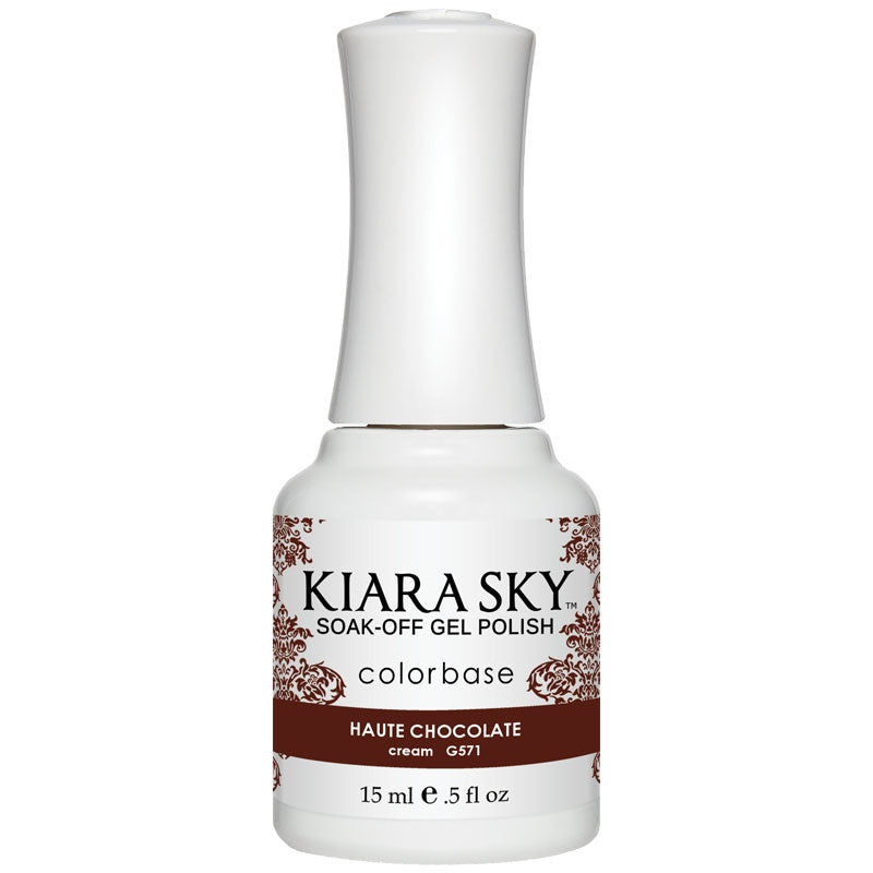 Gel Polish - G571 Haute Chocolate Diamond Nail Supplies