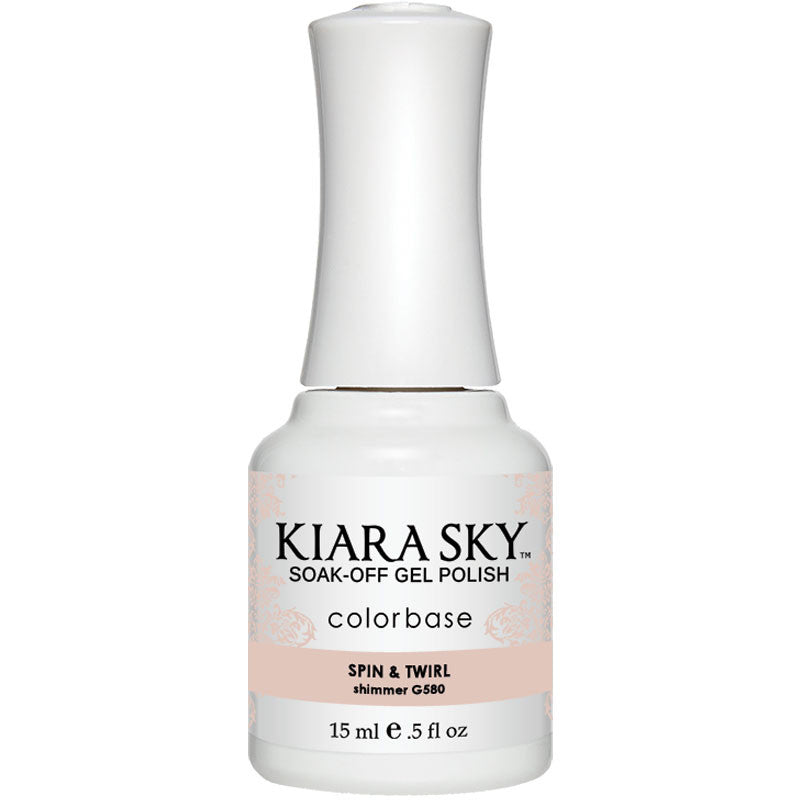 Gel Polish - G580 Spin & Twirl Diamond Nail Supplies