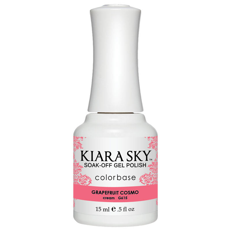 Gel Polish - G615 Grapefruit Cosmo Diamond Nail Supplies