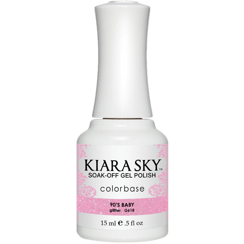 Gel Polish - G618 90's Baby Diamond Nail Supplies
