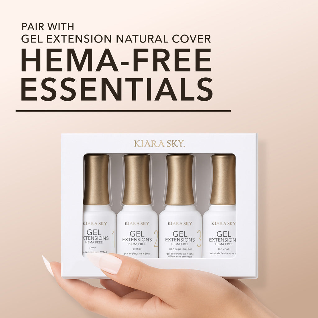 Natural Gel Extensions - NNSS Square Short