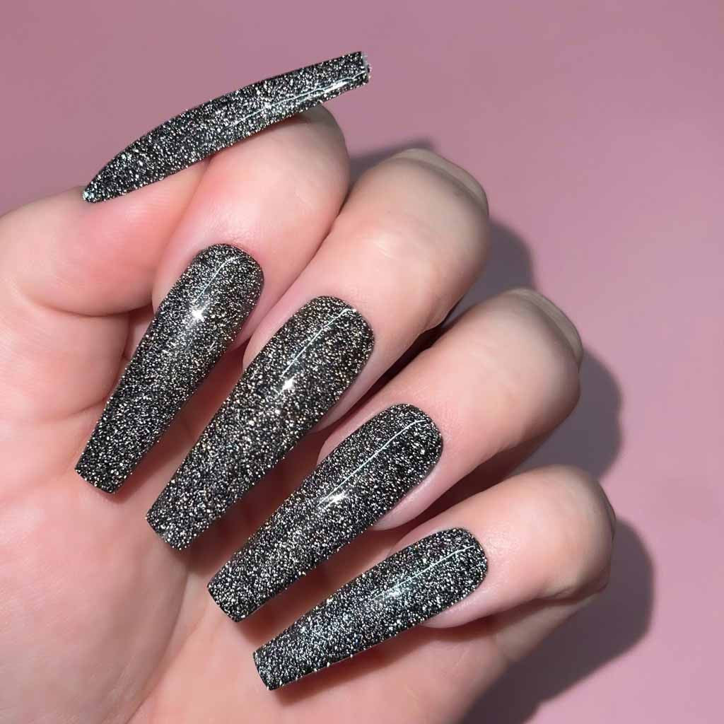 Gel Polish - GFX101 Midnight Fling Diamond Nail Supplies