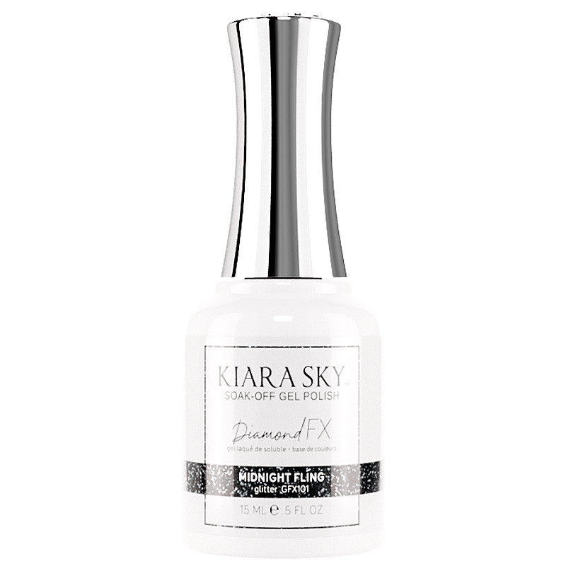 Gel Polish - GFX101 Midnight Fling Diamond Nail Supplies