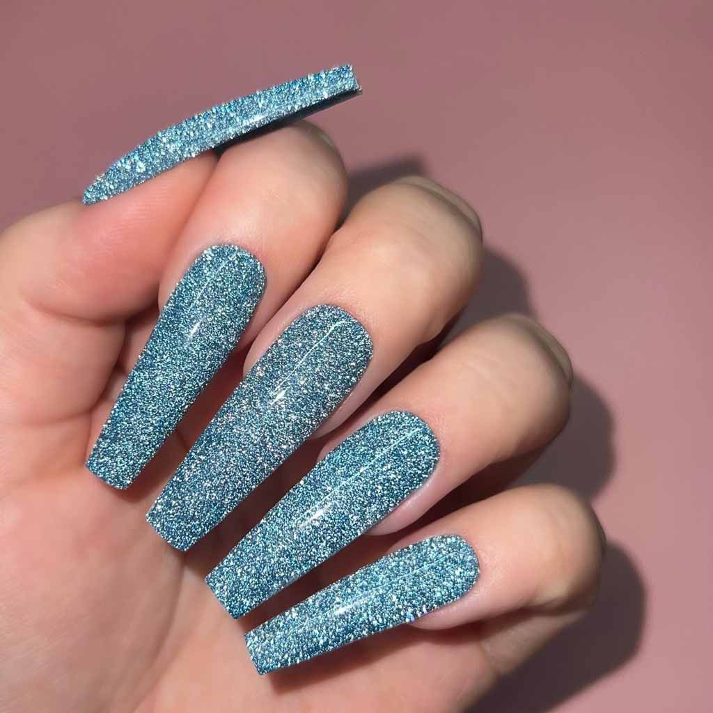Gel Polish - GFX107 So Into Blue Diamond Nail Supplies