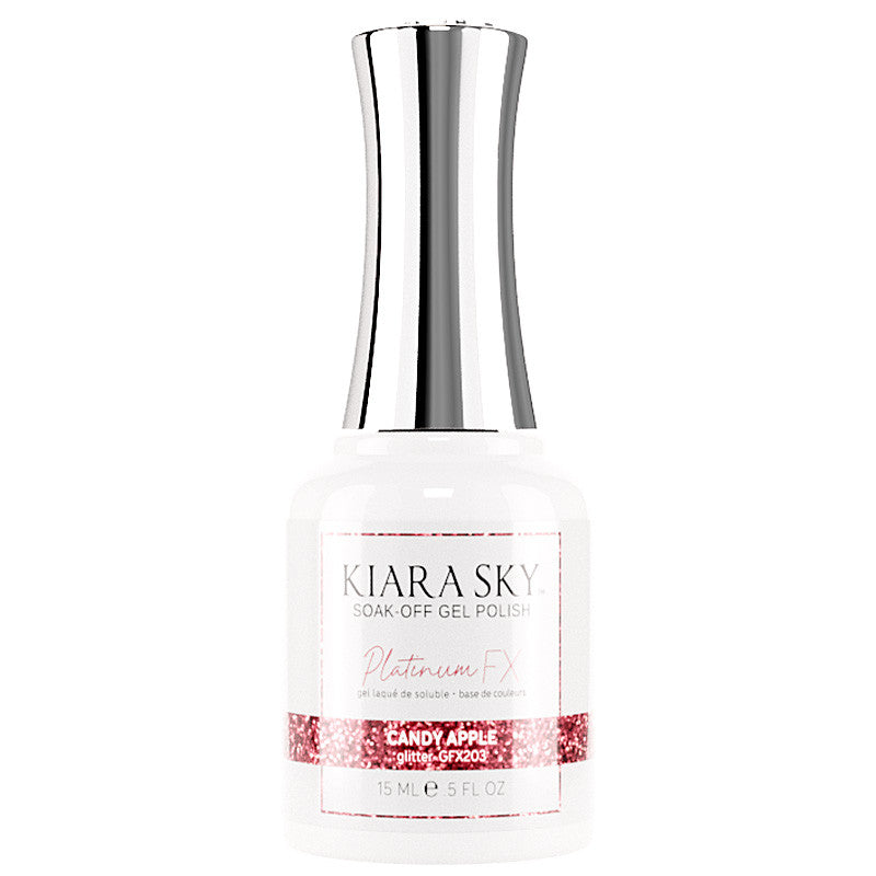 Gel Polish - GFX203 Candy Apple Diamond Nail Supplies