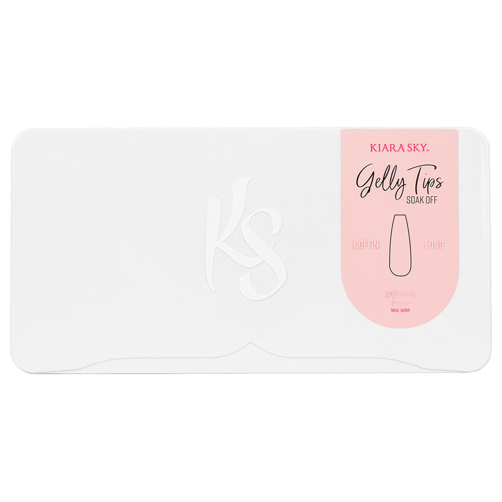Gelly Tip - GT01 Long Coffin Diamond Nail Supplies