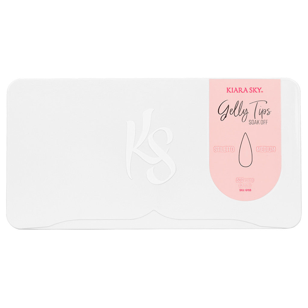 Gelly Tip - GT03 Medium Stiletto Diamond Nail Supplies