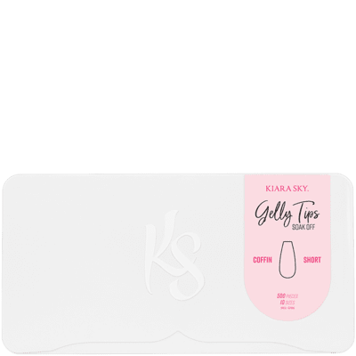 Gelly Tip - GT06 Short Coffin Diamond Nail Supplies